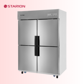 스타리온 업소용 냉장냉동고 45박스 1/4냉동 다크그레이 메탈 직냉식 SR-E45B1F